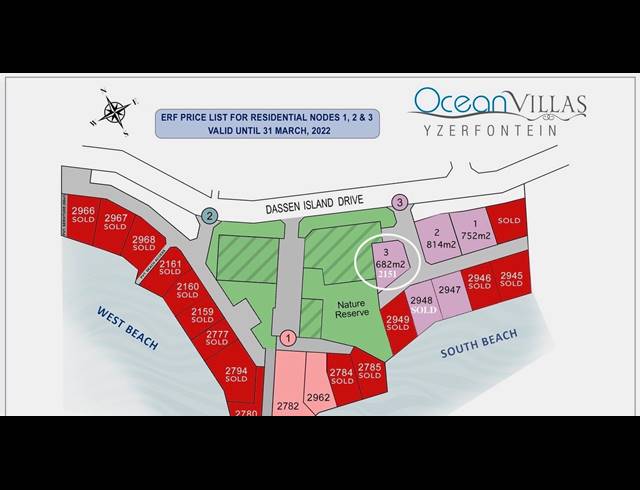 682M² VACANT LAND FOR SALE IN PEARL BAY